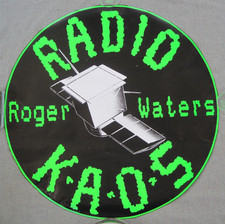 Antigo 1987 Roger Waters (de PINK FLOYD) RÁDIO KAOS K.A.O.S. POSTER PROMOCIONAL REDONDO comprar usado  Enviando para Brazil