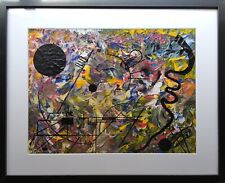 Quadro astratto acrilico usato  Italia