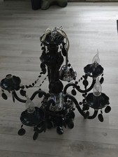 Kronleuchter flammig schwarz gebraucht kaufen  Strausberg