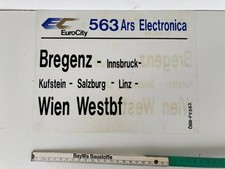 Zuglaufschild öbb 563 gebraucht kaufen Zuglaufschild öbb 563 gebraucht kaufen  Bergen