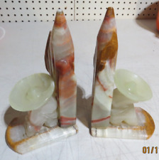 alabaster bookends for sale  Easton