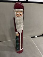 Tall wooden santa for sale  NOTTINGHAM