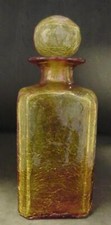 Vintage amber crackle for sale  HAYWARDS HEATH