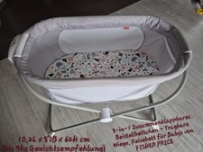 Baby beistellbett fisher gebraucht kaufen  Oelsnitz