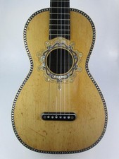 Guitarra Parlour Francesa Antiga do Século XIX por Martin Successeurs por volta de 1880 comprar usado  Enviando para Brazil