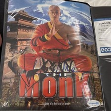 Van damme autograph for sale  LOUGHTON