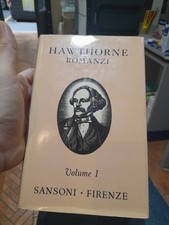 Hawthorne romanzi volume usato  Roma