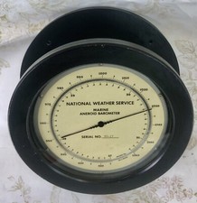 Vintage marine barometer for sale  MATLOCK
