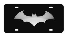 Placa de licença Batman aço inoxidável preta comprar usado  Enviando para Brazil