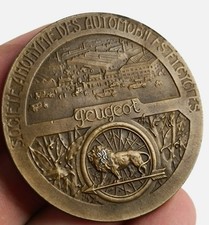 Médaille bronze peugeot d'occasion  Bordeaux-