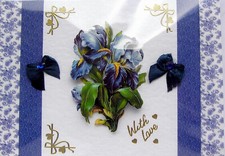Blue iris flower for sale  WARRINGTON