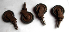 Four vintage caster for sale  TWICKENHAM
