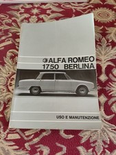 alfa uso 1750 manutenzione usato  Toritto