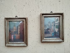 Coppia quadretti miniature usato  Torino