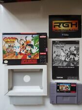 GOOF TROOP SUPER NINTENDO EUA SNES JOGO NA CAIXA + MANUAL V BOM COM CARRINHO CAIXA JAPÃO comprar usado  Enviando para Brazil
