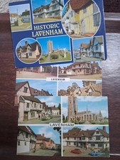 Lavenham multiview postcards for sale  NORTHAMPTON