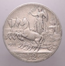 Lire 1911 quadriga usato  Castellanza