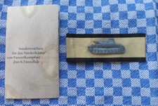 Panzer abzeichen weltkrieg gebraucht kaufen  Bad König