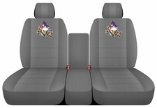 Gray seat covers for sale  Upland