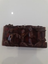 Altes holzrelief asiatische gebraucht kaufen  Ennigerloh