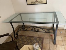Tavolo pranzo vetro usato  Gubbio