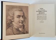 Bodoni 1740 1813 usato  Italia
