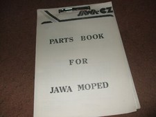 JAWA MOTOROWER TYP 207/100 - 1976 ORYGINAŁ 1976 ILUSTROWANA LISTA CZĘŚCI ZAMIENNYCH , używany na sprzedaż  Wysyłka do Poland
