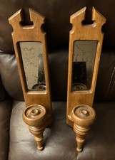Wooden mirror backed for sale  Barrington