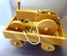 Traktor anhänger holzspielzeu gebraucht kaufen  Seeheim-Jugenheim