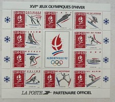 Timbres feuillet jeux d'occasion  Marseille V