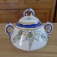 Magnifique sucrier faience d'occasion  Roanne
