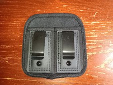 Coldre preto carregador duplo IWB bolsa de transporte oculta comprar usado  Enviando para Brazil