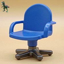 Cadeira de mesa giratória azul Playmobil - Assento com rodas - Mesa de escritório, usado comprar usado  Enviando para Brazil