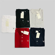 CAMISA POLO MASCULINA GANT MANGA CURTA LOGOTIPO ESCUDO comprar usado  Enviando para Brazil