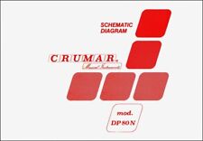 Crumar service manual usato  Italia