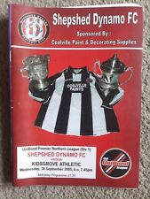 Shepshed dynamo kidsgrove for sale  LEICESTER