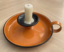 Vintage orange enamel for sale  NORTHWICH
