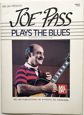 JOE PASS PLAYS THE BLUES. GUITAR SCORE, CHORDS PROGRESSIONS. TRANSC. BY R. LEONE comprar usado  Enviando para Brazil