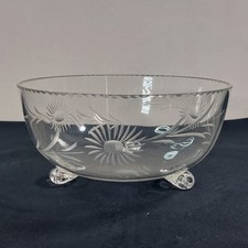 Crystal fruit bowl for sale  SWADLINCOTE