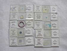 Antique microscope slides. usato Antique microscope slides. usato  Spedire a Italy