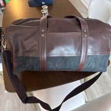 Fossil leather denim for sale  Saint Louis