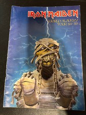 Iron Maiden World Slavery Tour 1984-1985 livro turnê concerto programa danos leves comprar usado  Enviando para Brazil