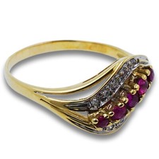 Ring 585 gold gebraucht kaufen  Gelsenkirchen