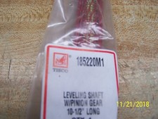 Leveling shaft pinion d'occasion  Expédié en Belgium