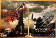 Ninja Gaiden 3 PS3 Xbox 360 2012 2 páginas impressão anúncio/pôster arte promocional oficial rara! comprar usado  Enviando para Brazil