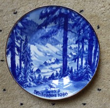 Weihnachtsteller 1986 echt gebraucht kaufen  Berlin
