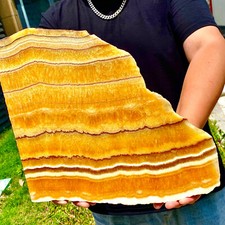 6,53 lb flocos de calcita amarelos naturais cristal polido mineral terapia energética comprar usado  Enviando para Brazil