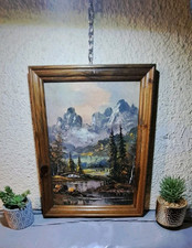 Tableau peinture huile d'occasion  Sainte-Bazeille