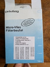 Privileg micro vlies gebraucht kaufen  Arnstadt