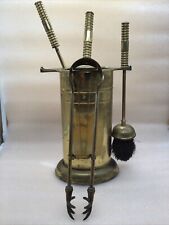 Vintage brass companion for sale  WATLINGTON